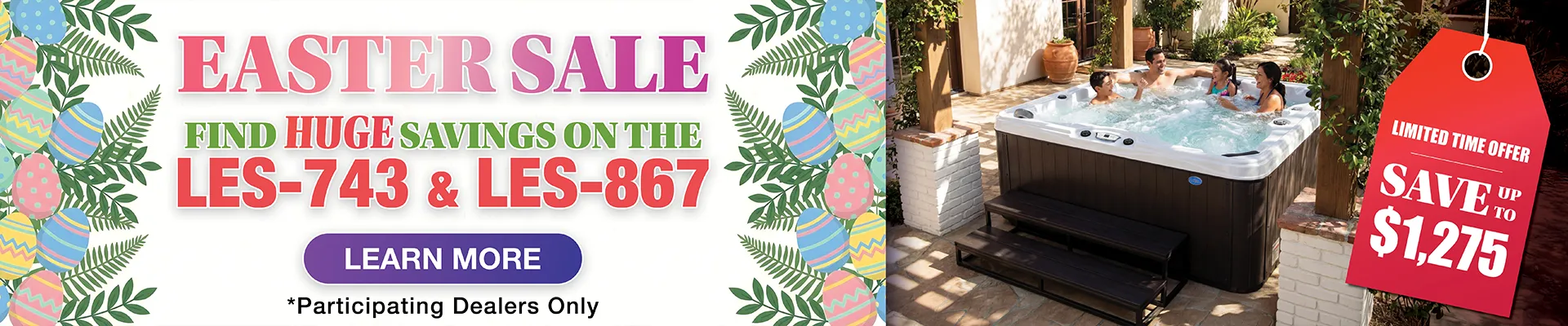 Calspas hot tub being used in a family setting - Greenlawn